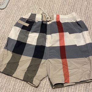 Burberry swim trunks 12m baby